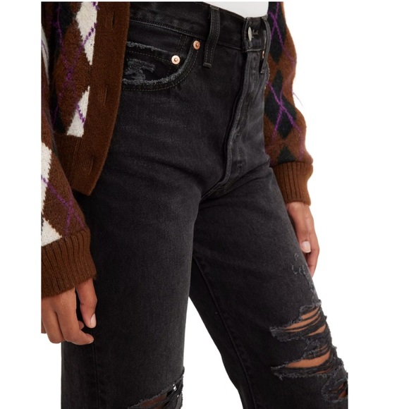 NWT Levi’s Ribcage Straight Ankle Jeans - Picture 2 of 8